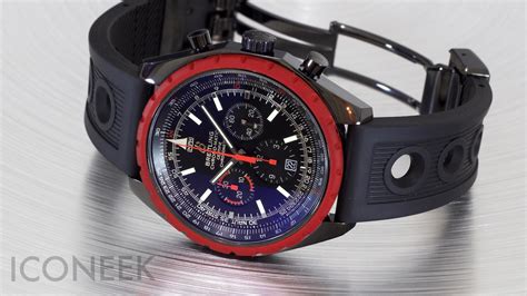 breitling chrono matic 49 blacksteel limited edition|Pre.